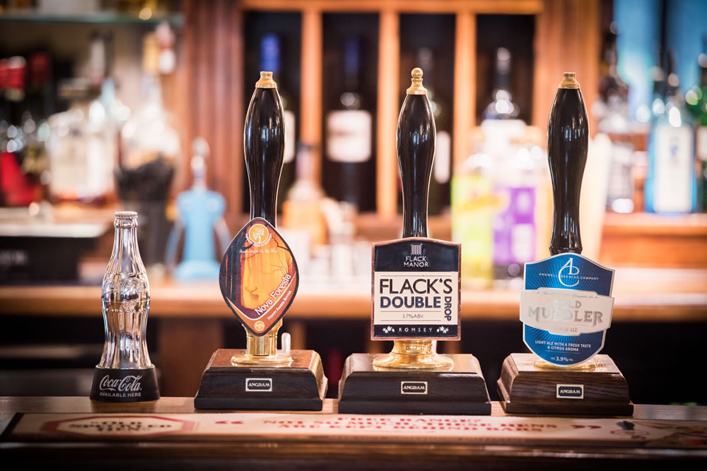 The Burley Inn offers a range of drinks from fabulous local breweries