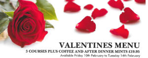 Valentines Day Menu