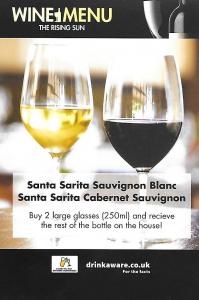 Wine Menu